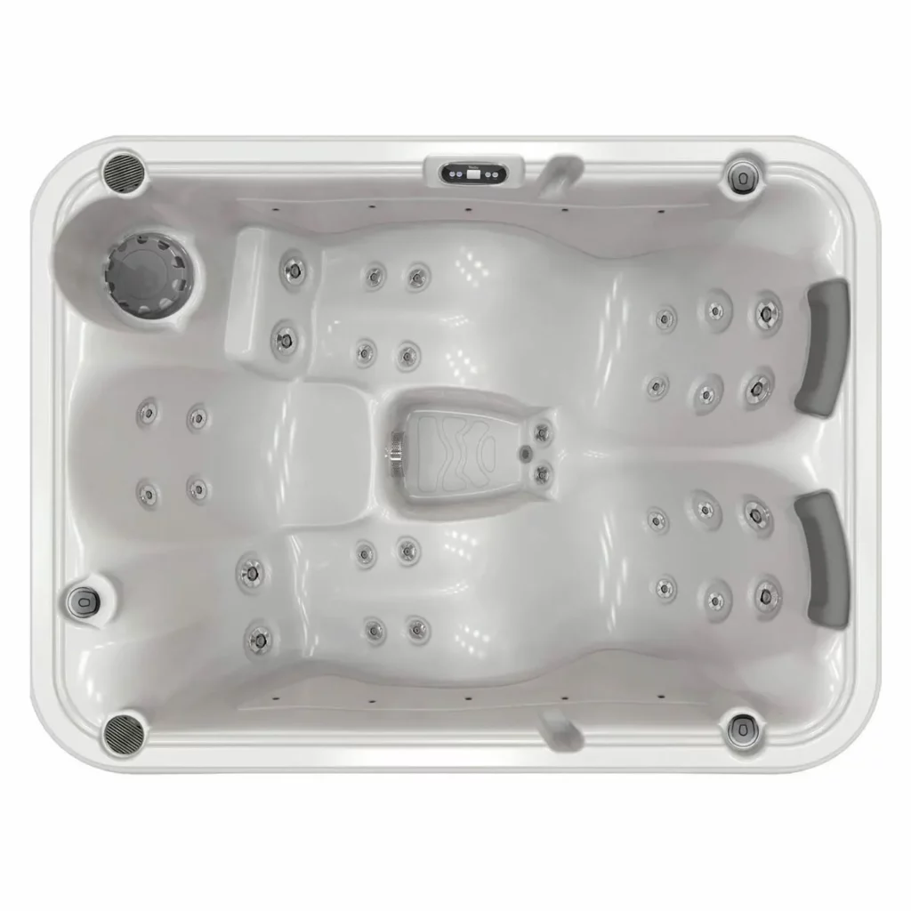 Picture of the Orion plug n play hot tub for sale.